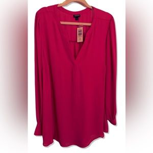 NWT Torrid Harper Georgette Pullover Puff Sleeve Blouse 3x 22/24